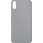 iPhone XS Back Glass without Camera Lens White NO LOGO