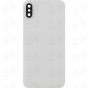 iPhone X Back Glass with Camera Lens White (No Logo) NO LOGO