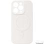 Brilliance LUX For iPhone XR Magnetic Liquid Silicone Case White