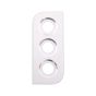 Samsung S22 Plus Back Camera Lens + Bezel White