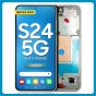 Samsung S24 LCD with Touch + Frame Green Service Pack (Assembled)