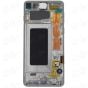 Samsung S10 LCD with Touch + Frame White (Refurbished)