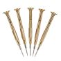 BST Brass Handle Heavy Weight Screwdriver for Phone Repair- 0.8mm P2 Pentalobe