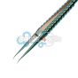 2UUL Curved Head Titanium Alloy Ultraprecise Tweezer