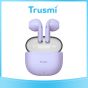 TRUSMI Semi-In-Ear Wireless Headphones Purple