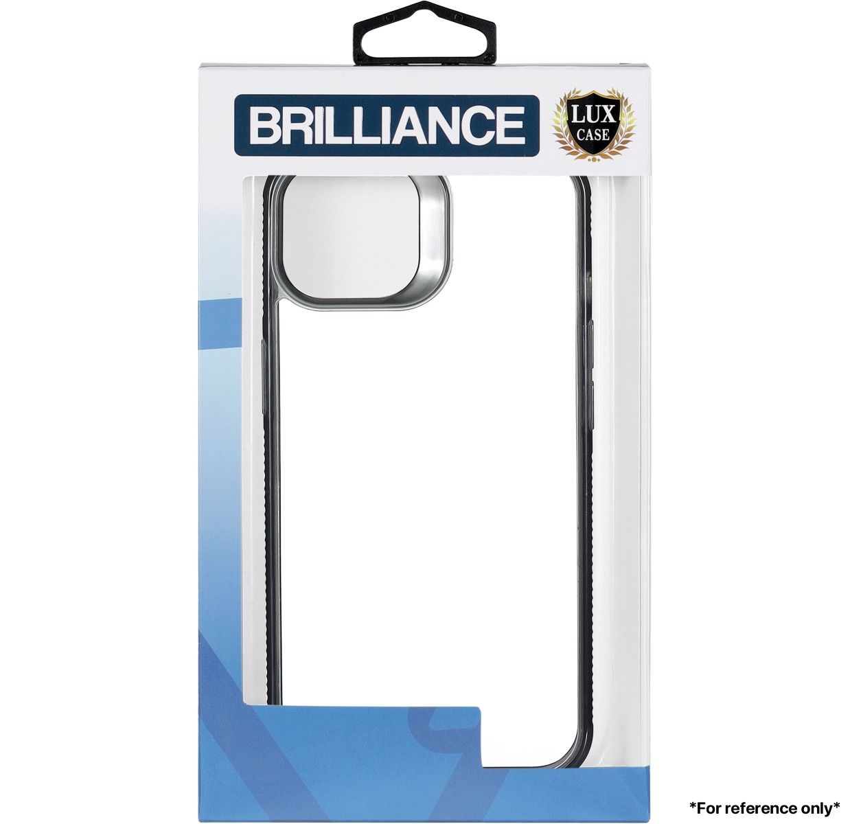 Brilliance LUX iPhone 15 Translucent Case Black