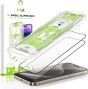 AlignMaster Protector Kit For iPhone 15 Plus Premium Tempered Glass in Retail Packaging
