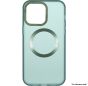 Brilliance LUX iPhone 15 Pro Max Hardware CD pattern transparent Case Green
