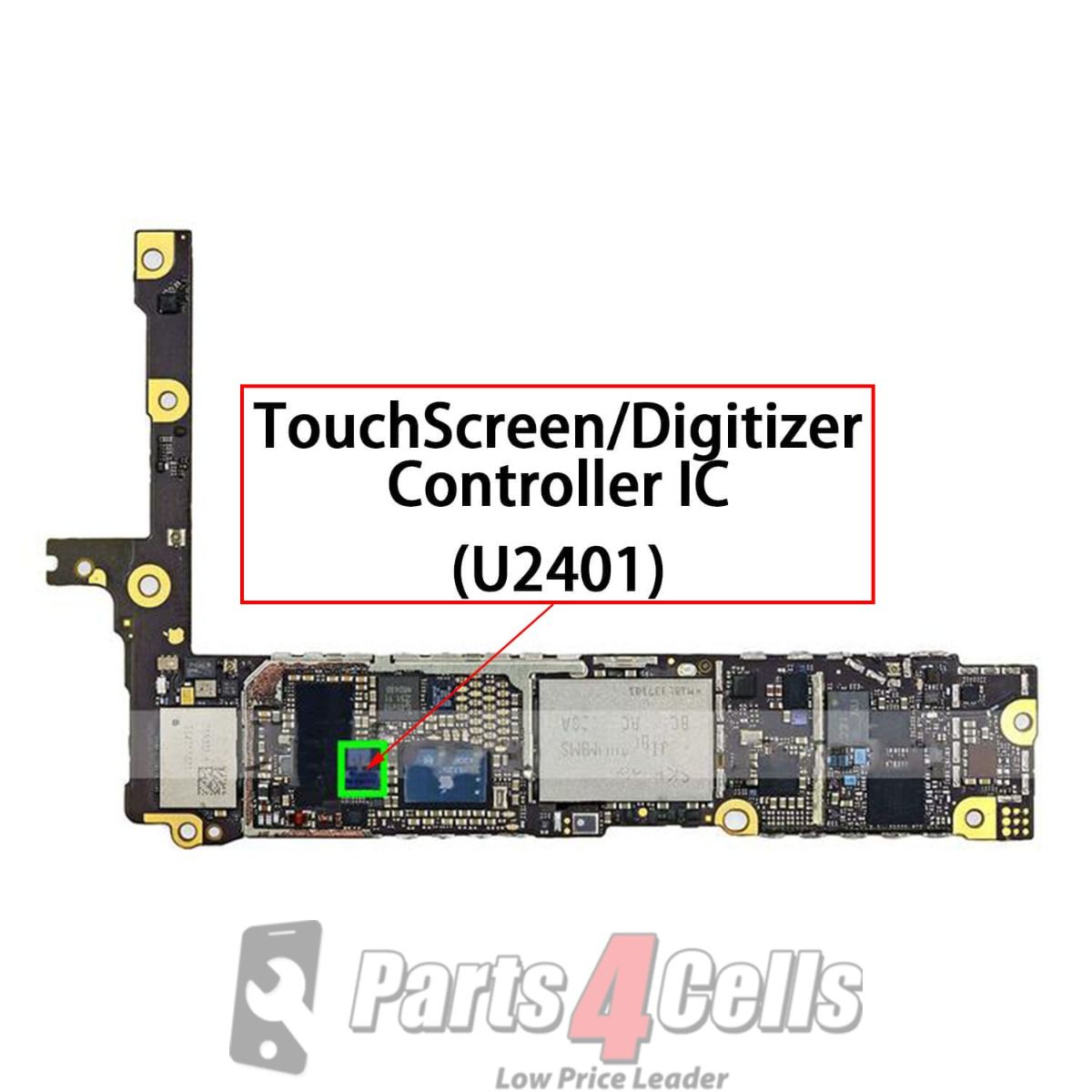 IPhone 5 / SE / 5C / 5S / 6 / 6 Plus / iPad 5 / Air / Air 2 Cumulus Touchscreen / Digitizer Controller IC #BCM5976C1KUB6G (U2401, U6600, U6650, U4100, U4150)