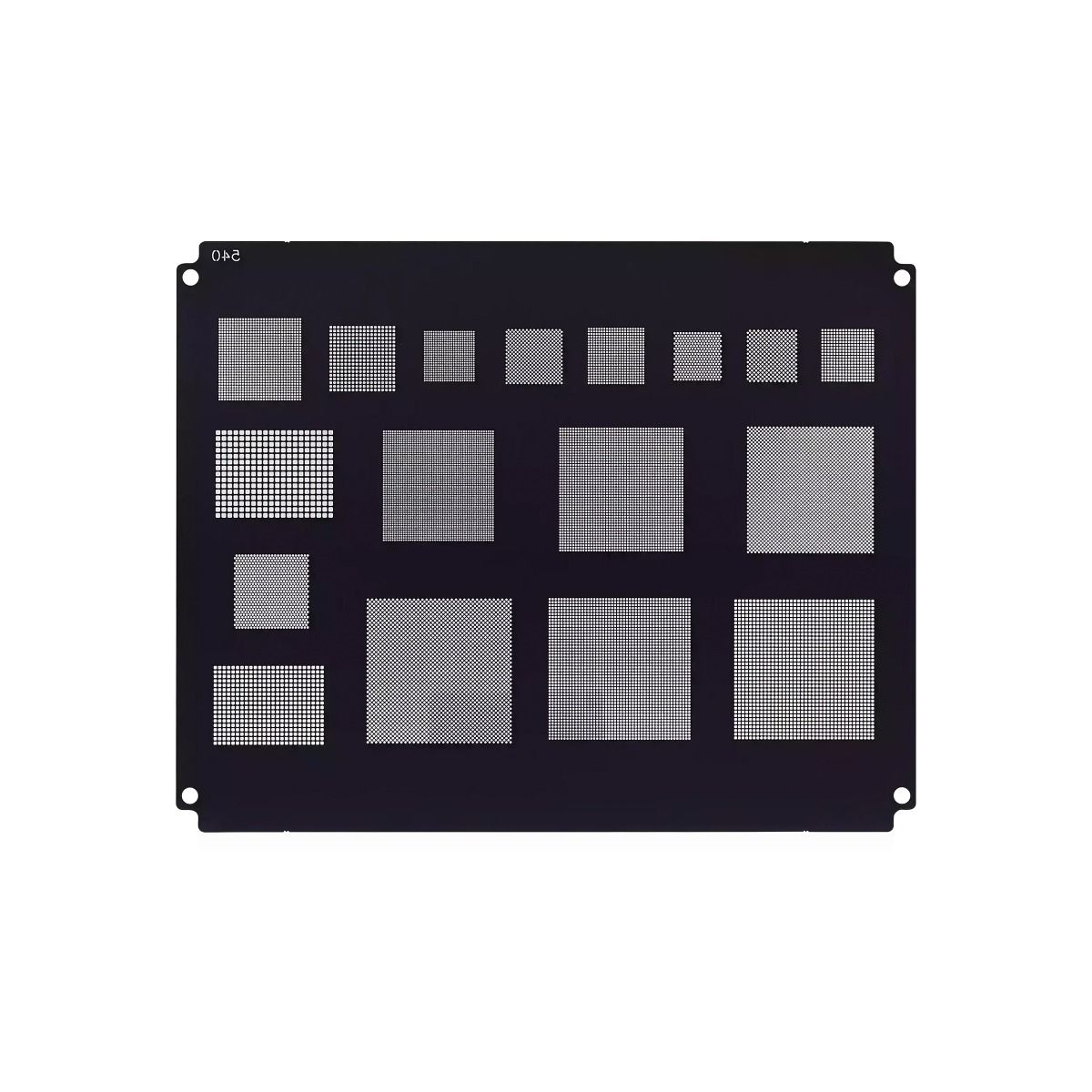 Bumblebee Stencil (QS540) Multi-Function Universal BGA Reballing Stencil 0.3 / 0.35 / 0.4 / 0.5 / 0.6 / 0.8 (MEGA-IDEA)