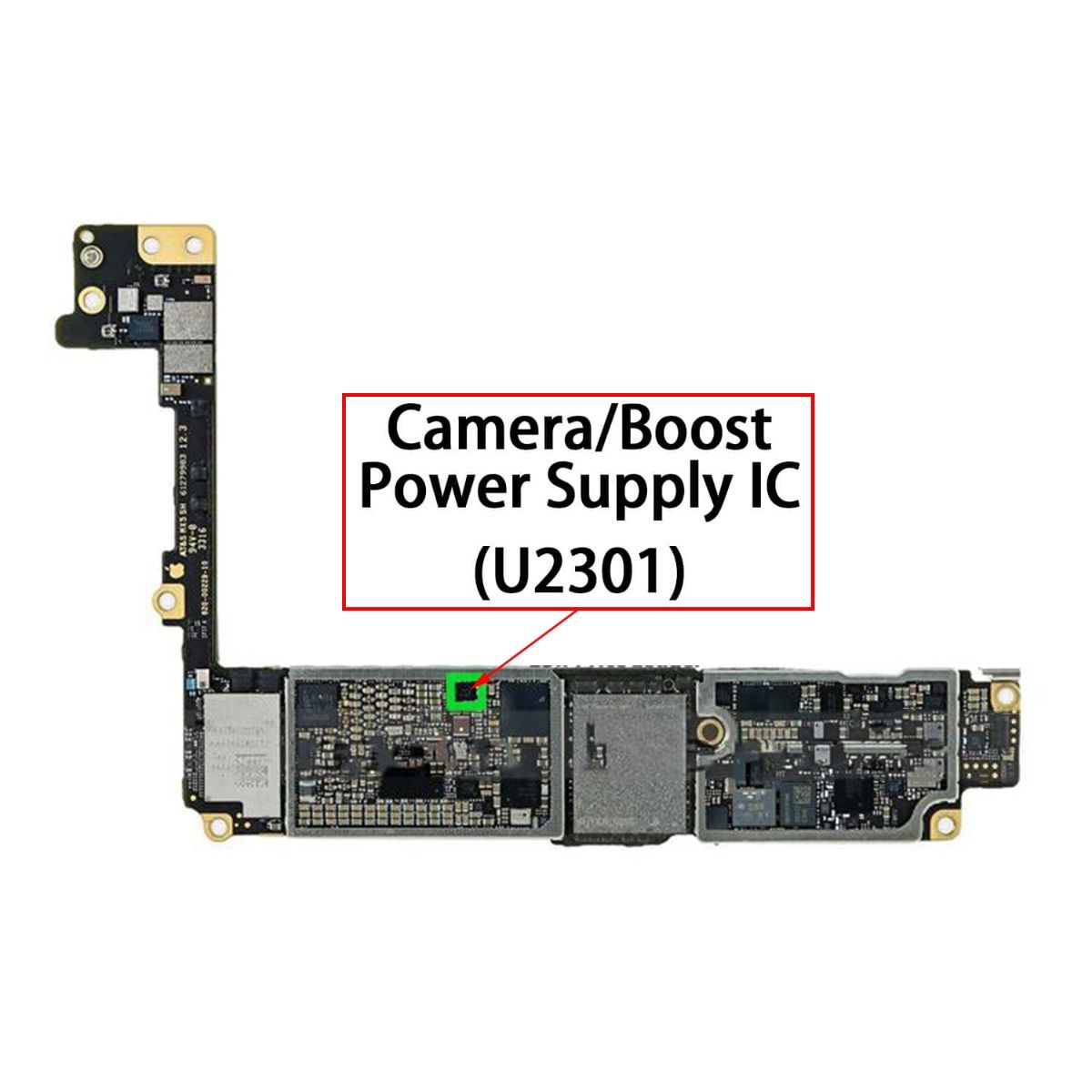 iPhone 5S / 6 / 6 Plus / 7 / 7 Plus Camera LDO 4 Pin IC #LP5907UVX (U210, U2301, U2501)