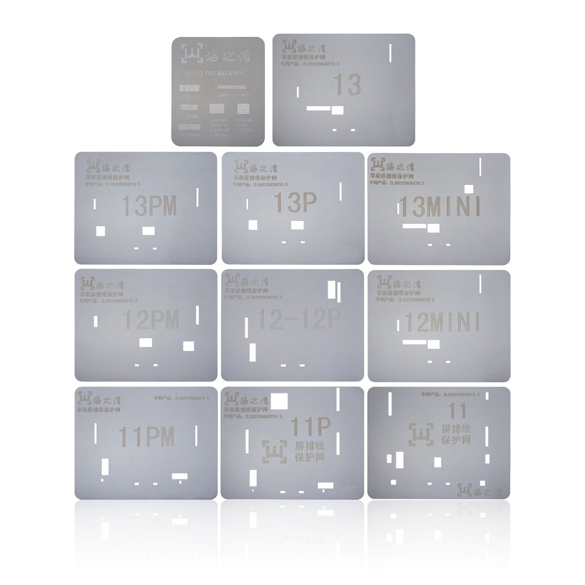 Touch IC Stencils For iPhone 11 To 15 Series