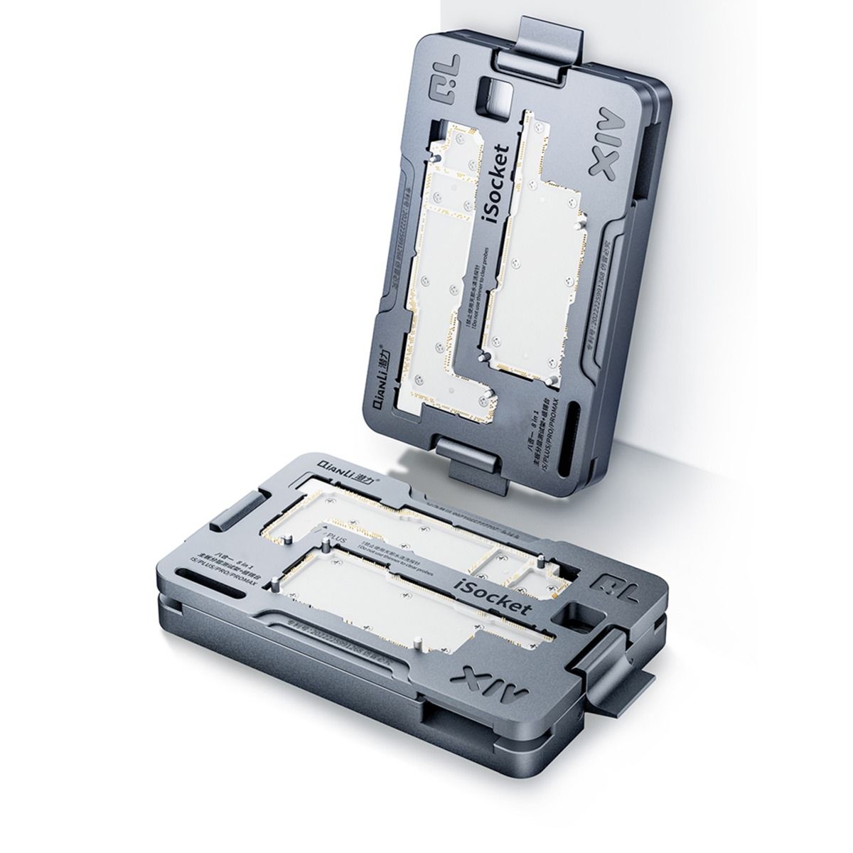 QianLi ToolPlus iSocket 8 in 1 Motherboard Layered Testing Fixture For iPhone 15 Series
