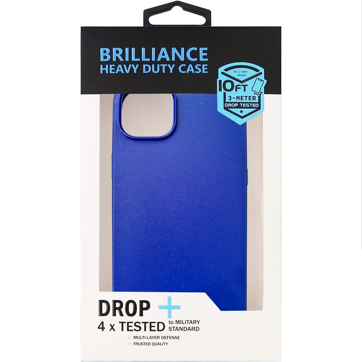 Brilliance HEAVY DUTY iPhone 15 Pro Max Slim Series Blue Case