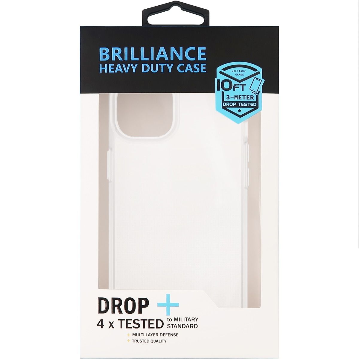 Brilliance HEAVY DUTY iPhone 14 Slim Series Case Clear