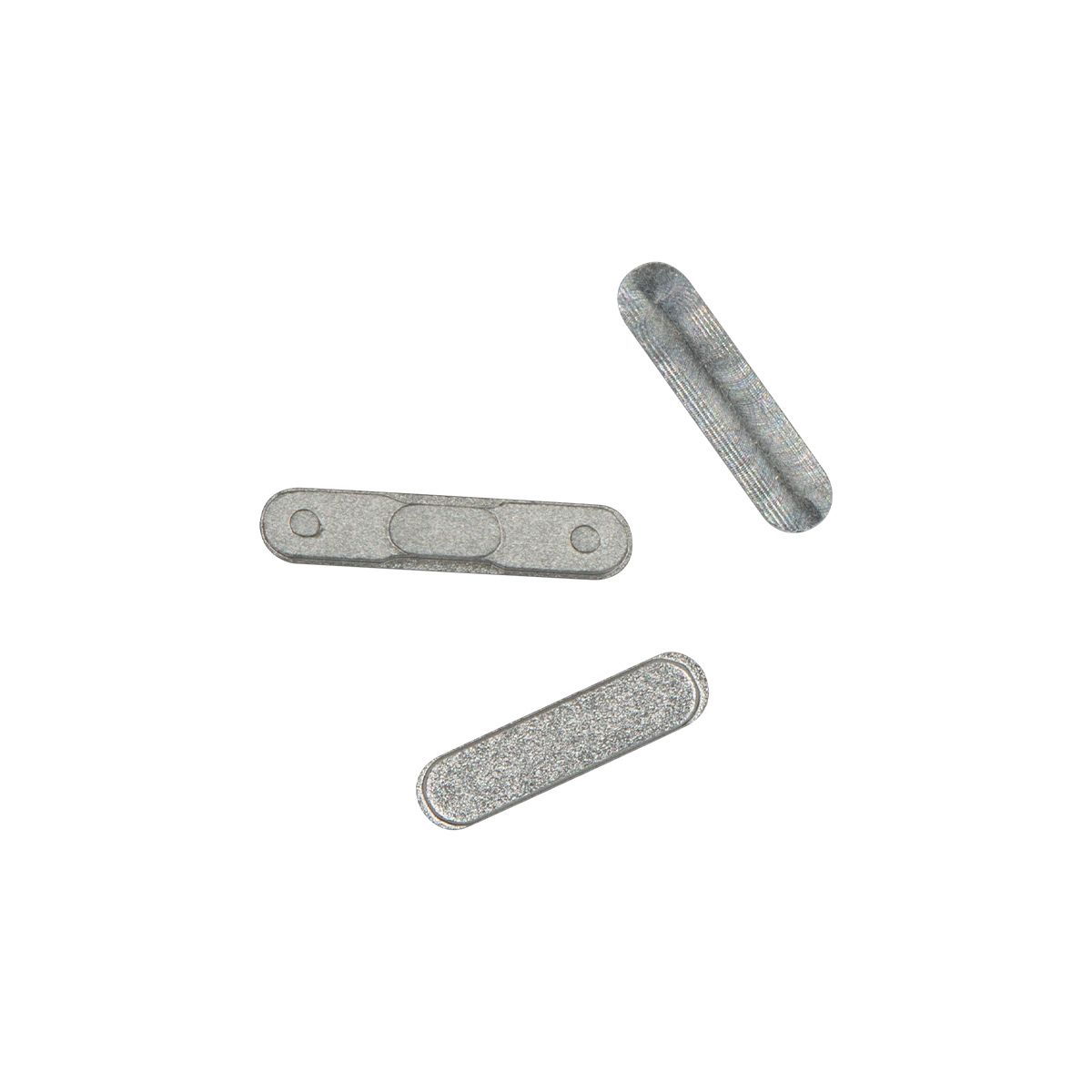 iPad Pro 12.9" 3rd Gen (2018) / iPad Pro 11" 1st Gen (2018) Hard Buttons Set (Power / Volume) Silver