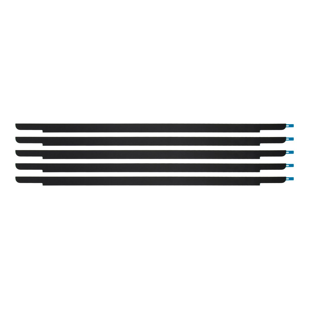 MacBook Air 15" (A2941 / A3114 / A3241) Display Bottom Plastic Bezel Strip (No Logo, 5-Pack)
