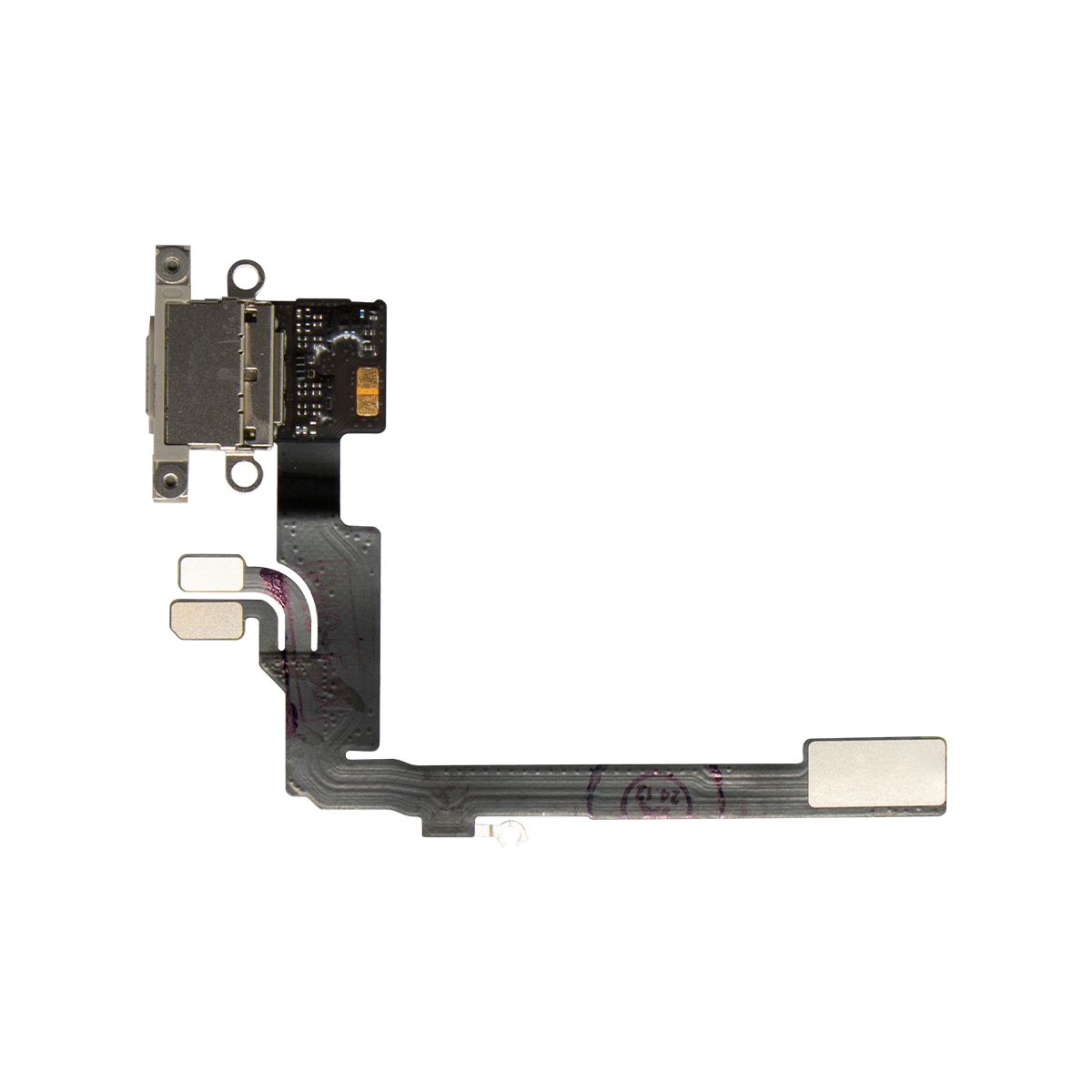iPhone 16 Pro Charging Port Flex White Titanium