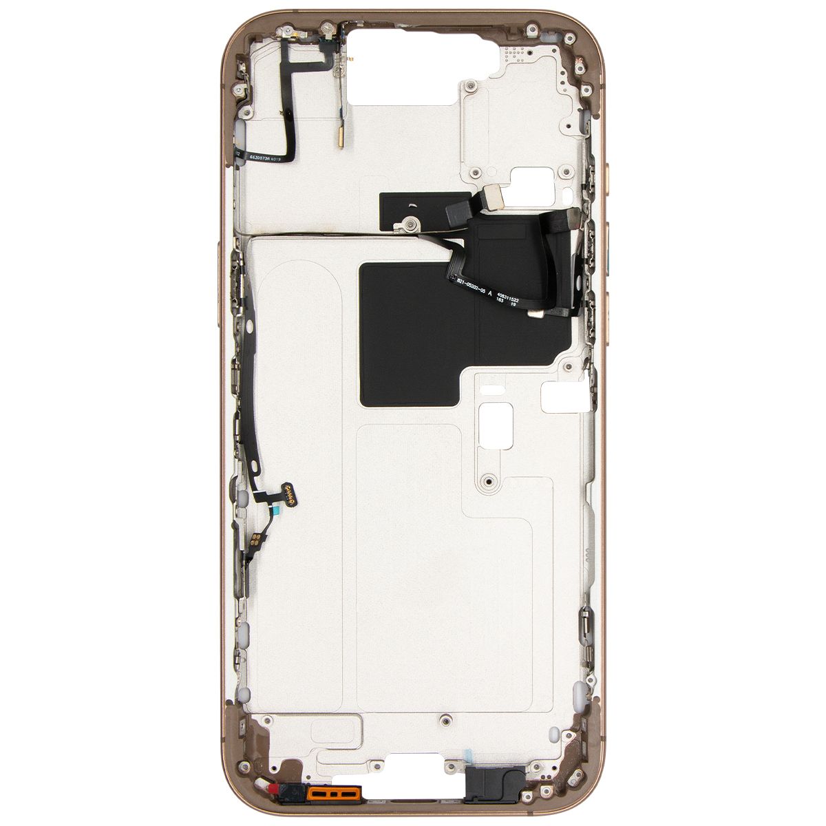 iPhone 16 Pro Max Mid-Frame Housing W/ Small Parts Desert Titanium (US Version)