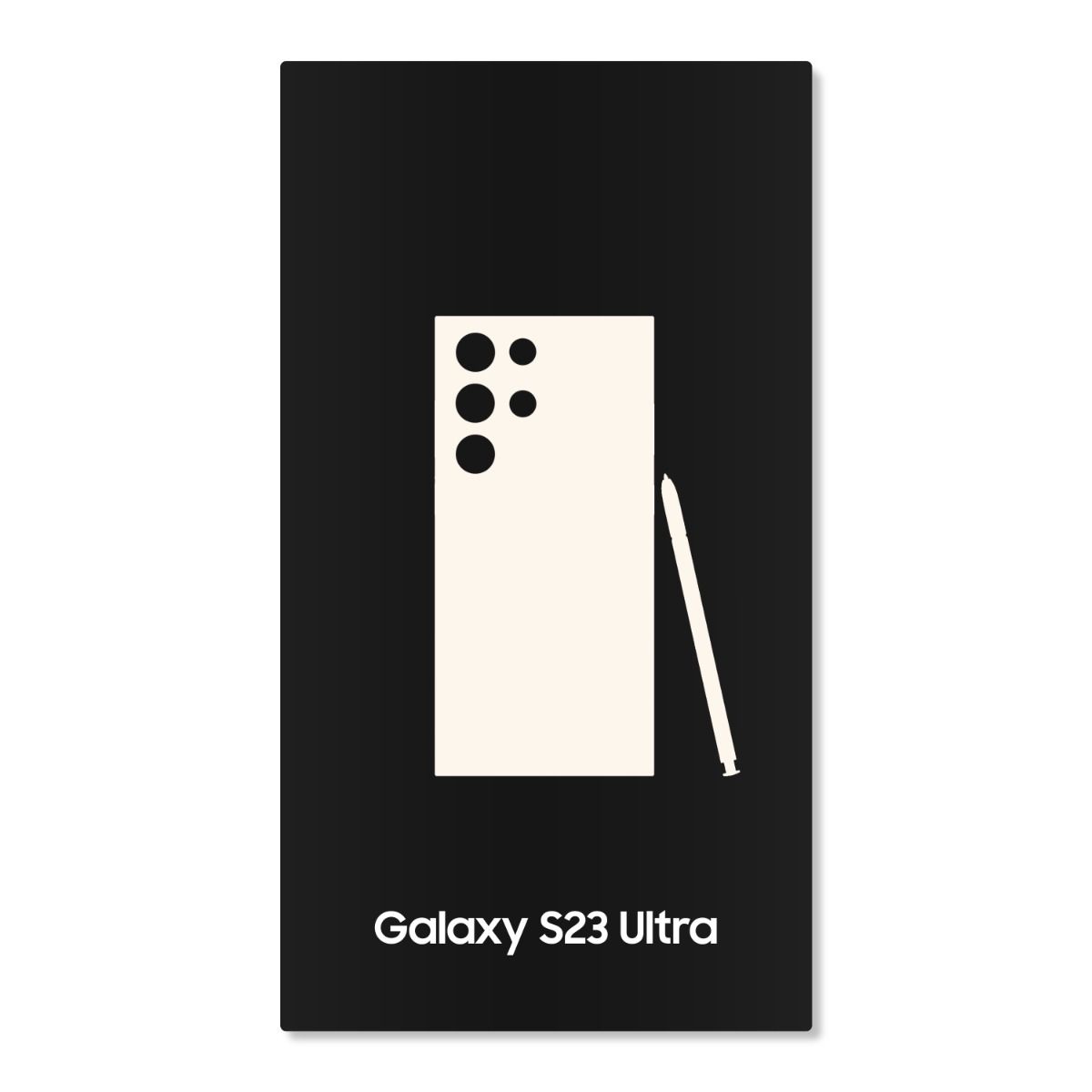 BOX FOR SAMSUNG GALAXY S23 ULTRA CREAM