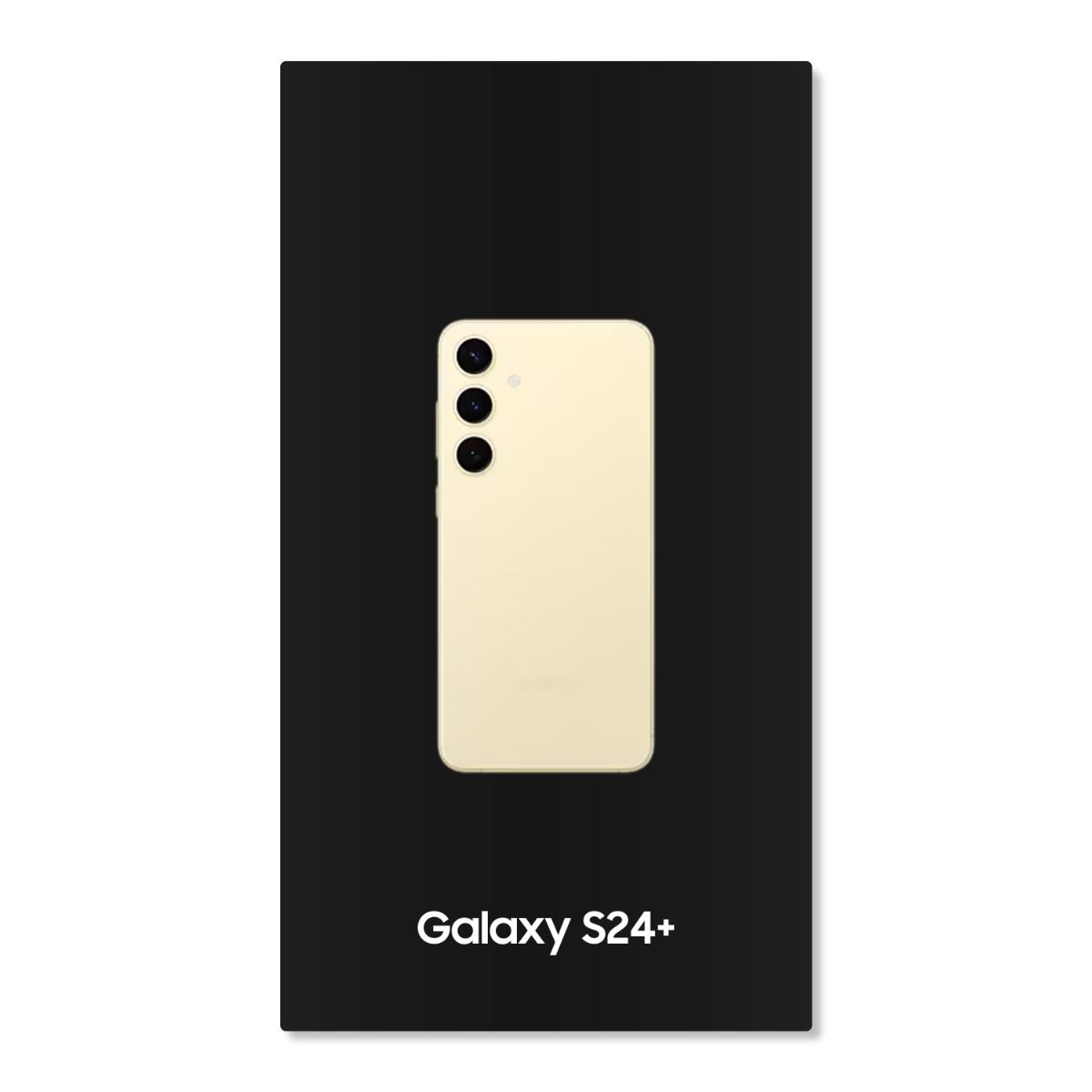 BOX FOR SAMSUNG GALAXY S24 PLUS AMBER YELLOW