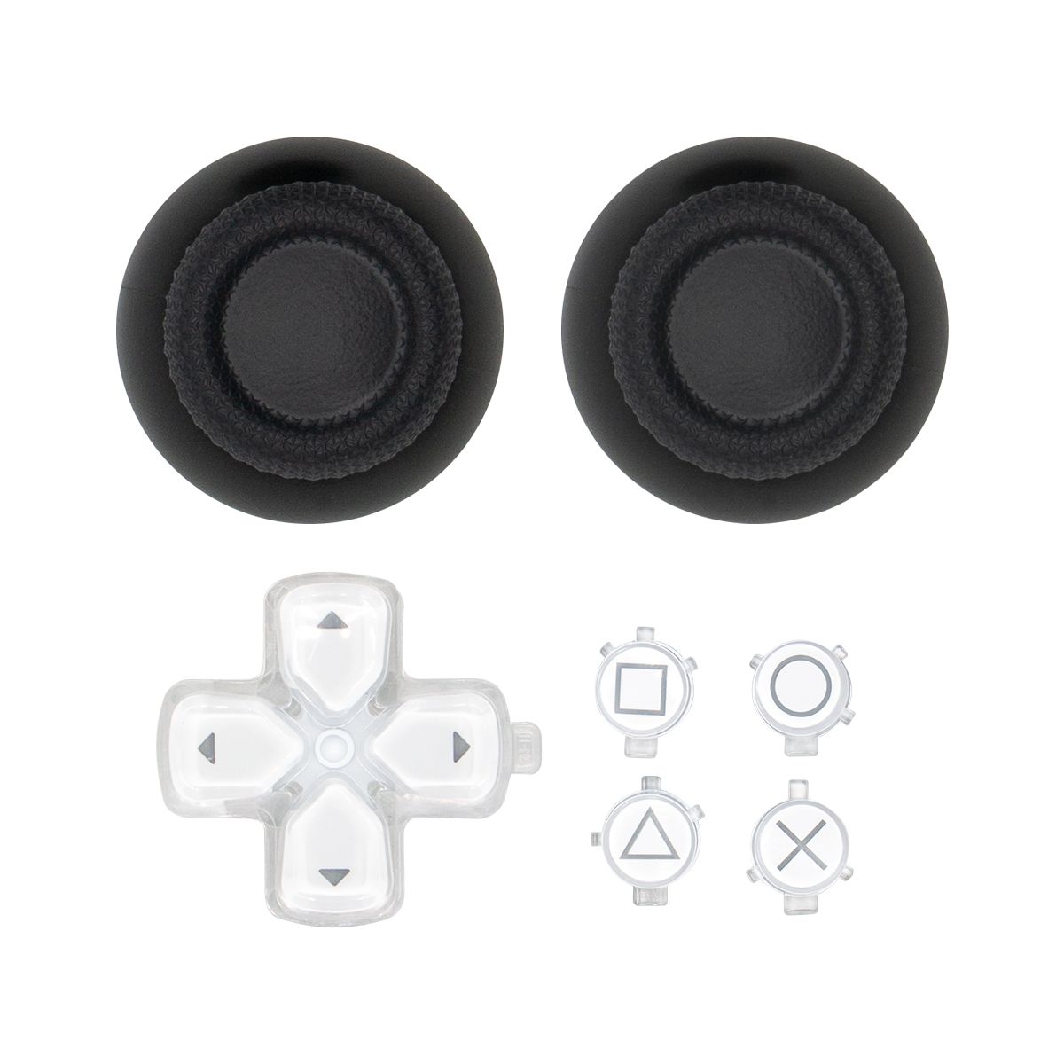 Playstation 5 Controller Button Sets (16 Piece Set) (White)