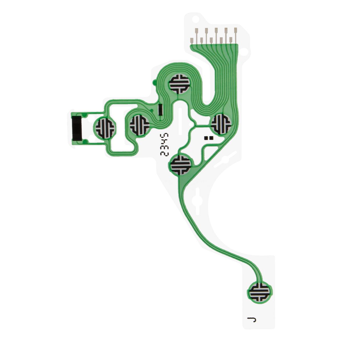 PlayStation 4 Controller (Version 2: JDM-030) Conductive Film Keypad Ribbon Cable