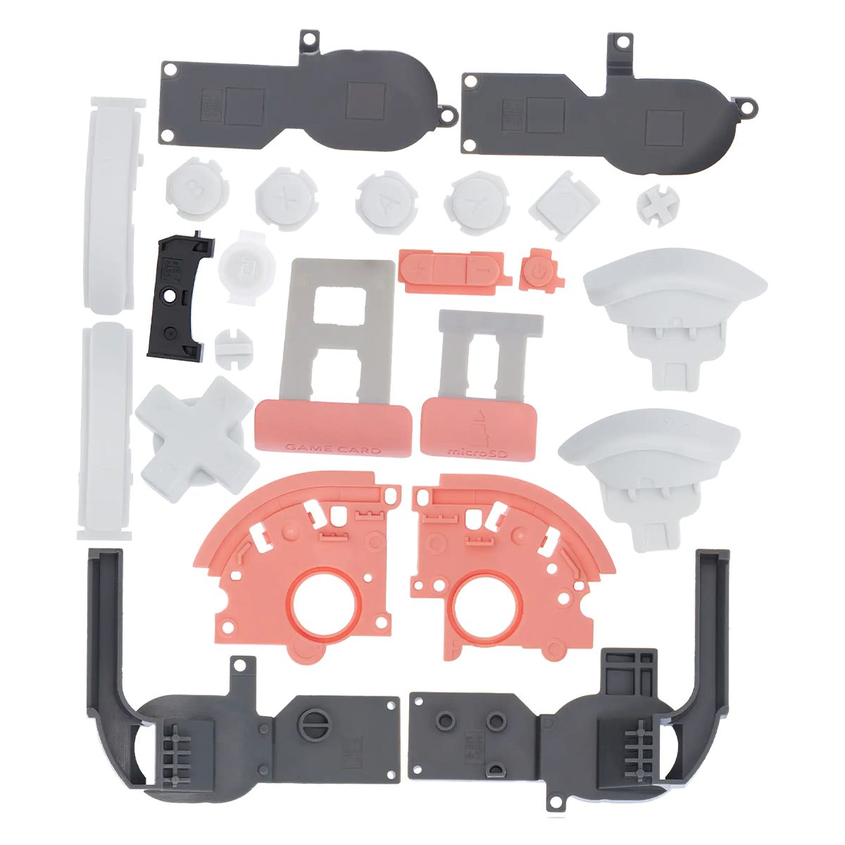 Nintendo Switch Lite (Coral) Complete Button Assembly