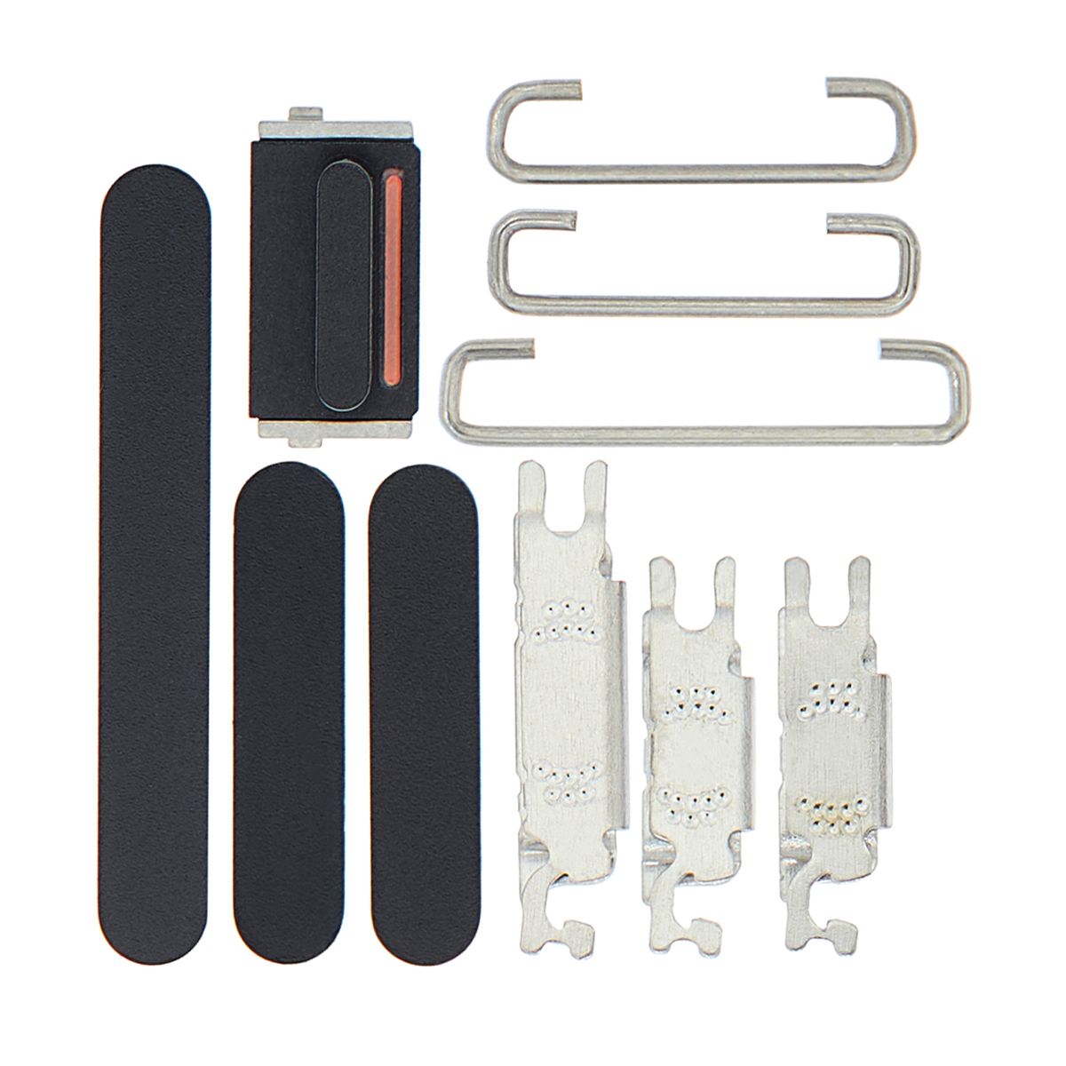 iPhone 12 Hard Buttons (Power / Volume / Switch) (Black)