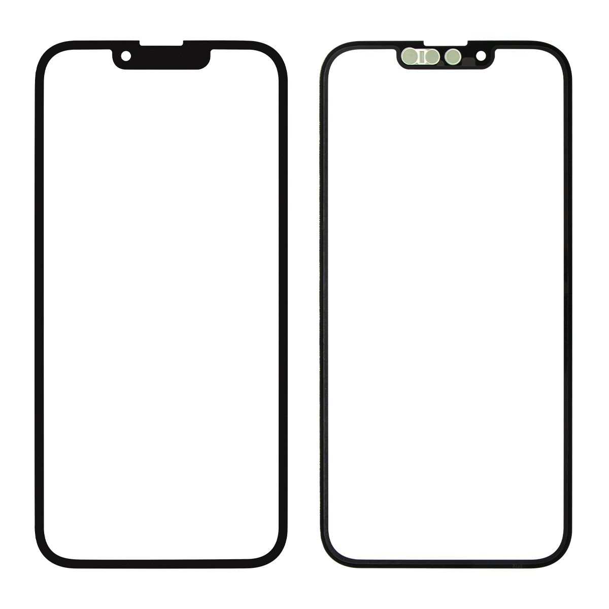 iPhone 13 Pro 2 In 1 With Frame Included (Front Glass + OCA Pre-Installed) (OCA Master)
