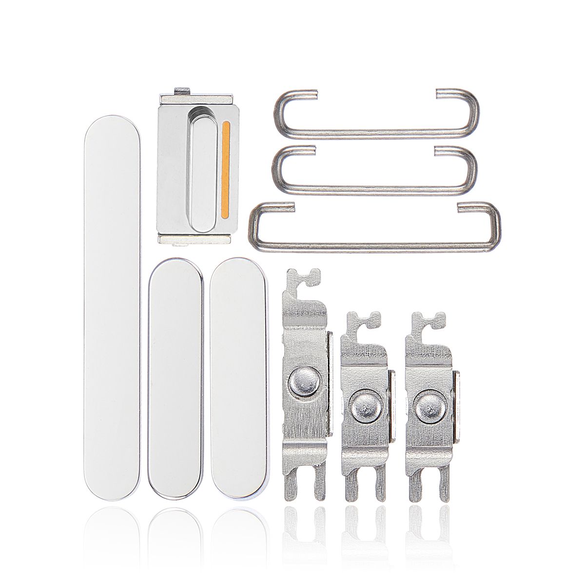 iPhone 14 Pro / 14 Pro Max Hard Buttons (Power / Volume / Switch) (Silver)