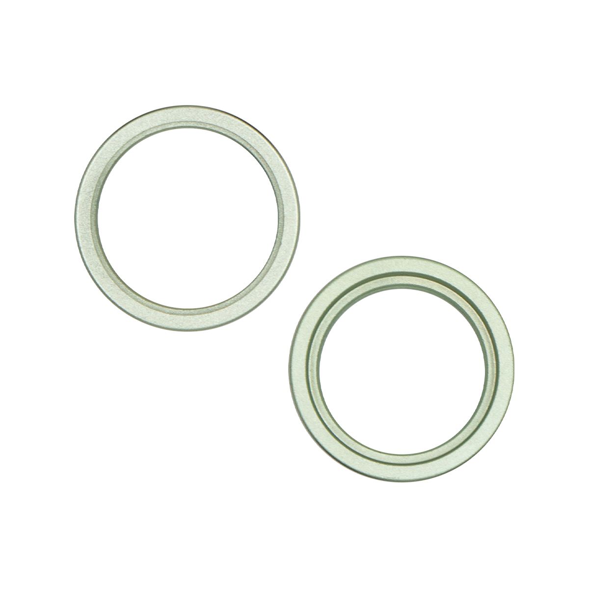iPhone 15 / 15 Plus Back Camera Lens With Bracket & Bezel (2 Piece Set) (Premium) (Green)