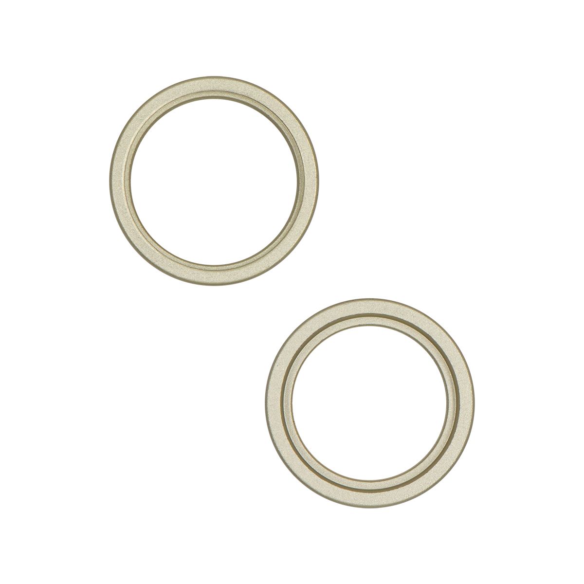 iPhone 15 / 15 Plus Back Camera Bezel Ring (Yellow) - 2 Piece Set