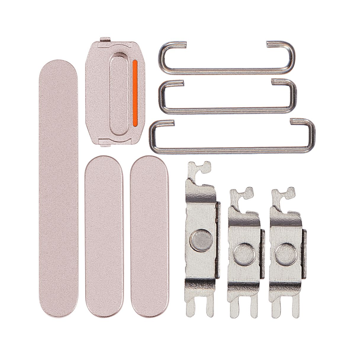 iPhone 15 / 15 Plus Hard Buttons (Power / Volume / Switch) (Pink)