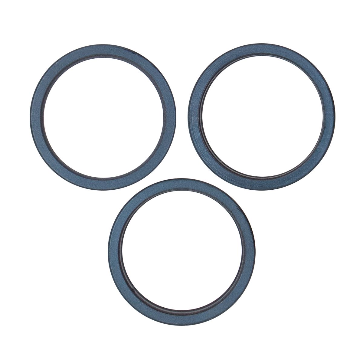 iPhone 15 Pro Back Camera Bezel Ring (Blue Titanium) - 3 Piece Set