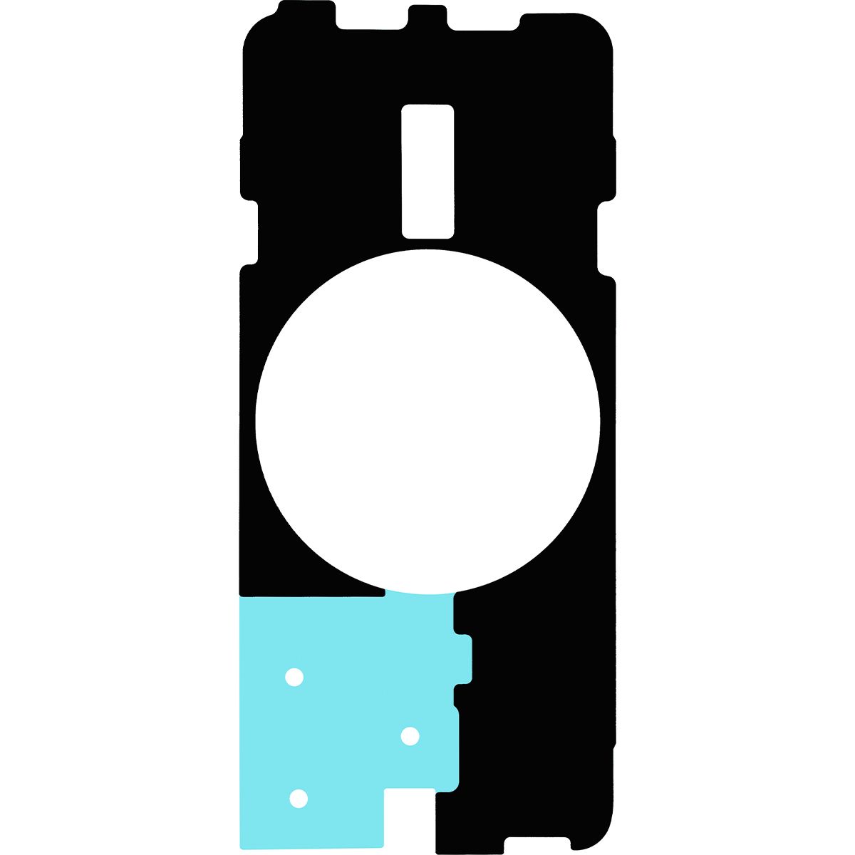 iPhone 15 Pro Back Cover Heat Shield