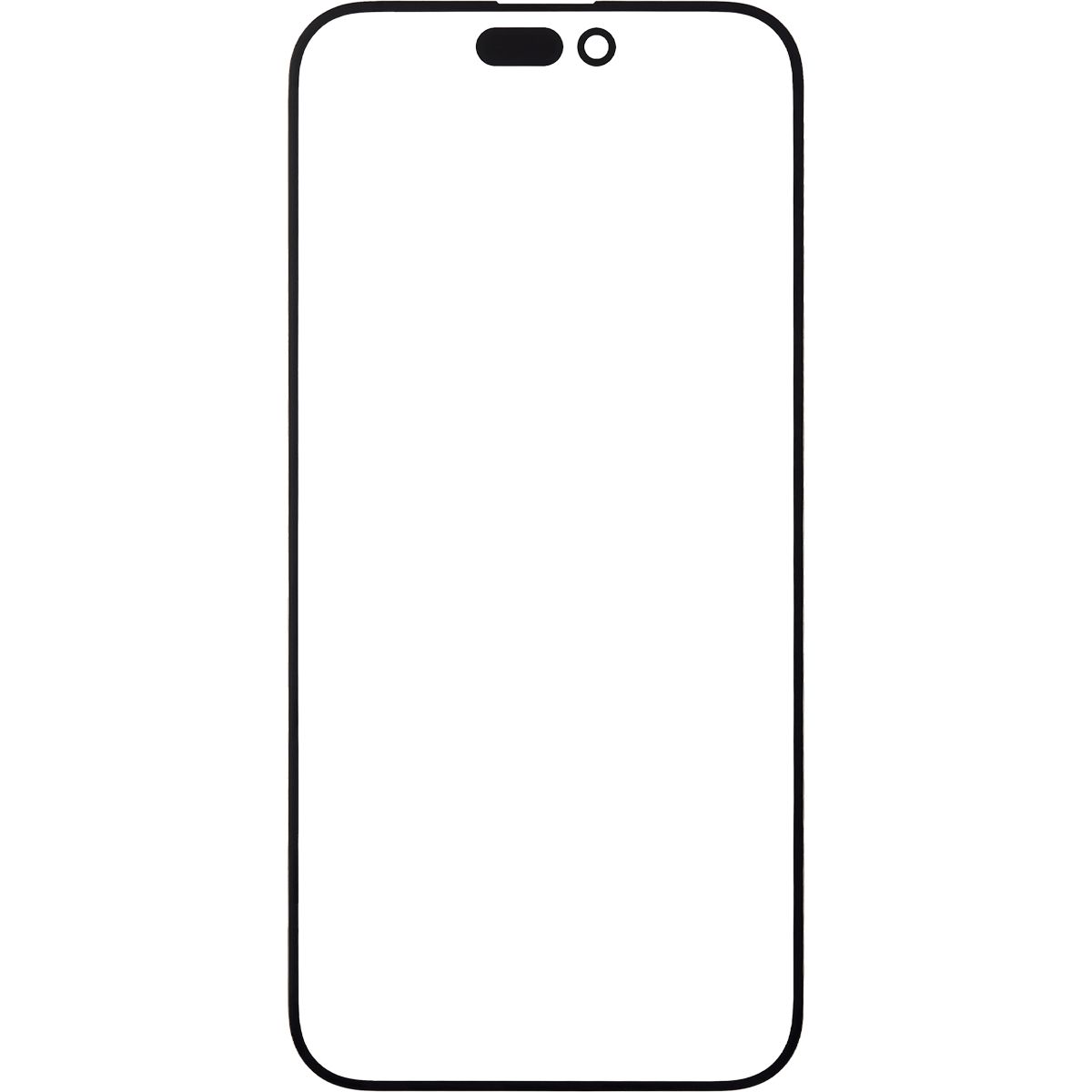 iPhone 15 Pro 2 in 1 (Front Glass + OCA Pre-Installed) - 2 Pack (OCA Master)