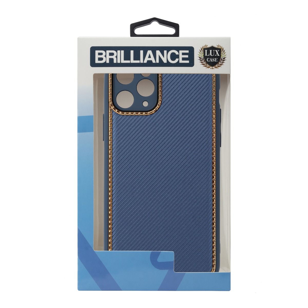 Brilliance LUX For iPhone 13 Pro Max Diamong Piece Case Blue