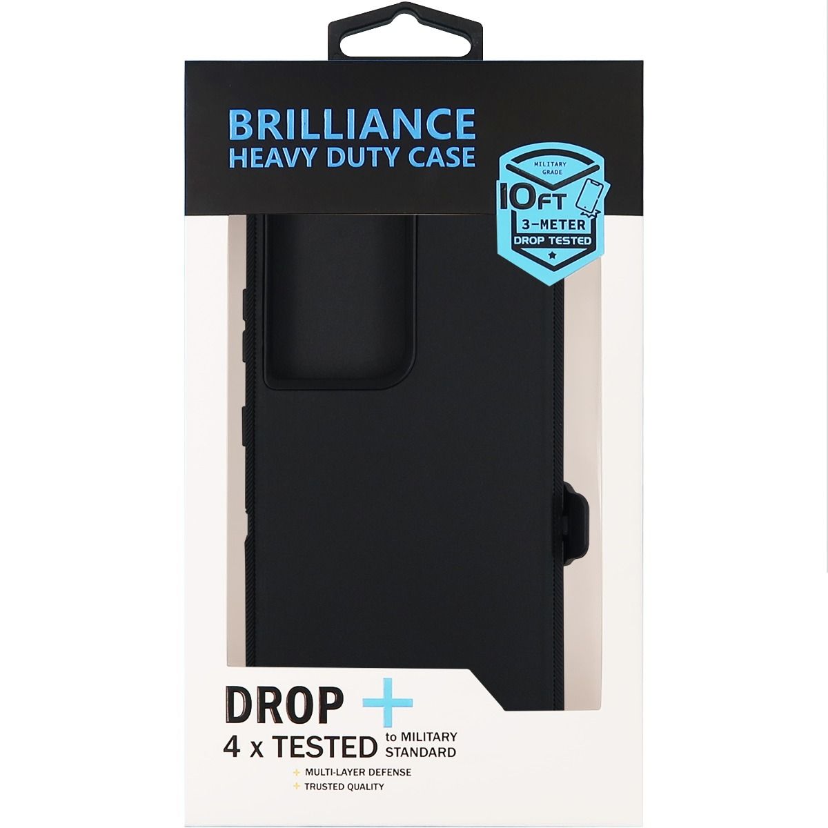 Brilliance HEAVY DUTY Samsung S21 ultra Case blackÂÂ