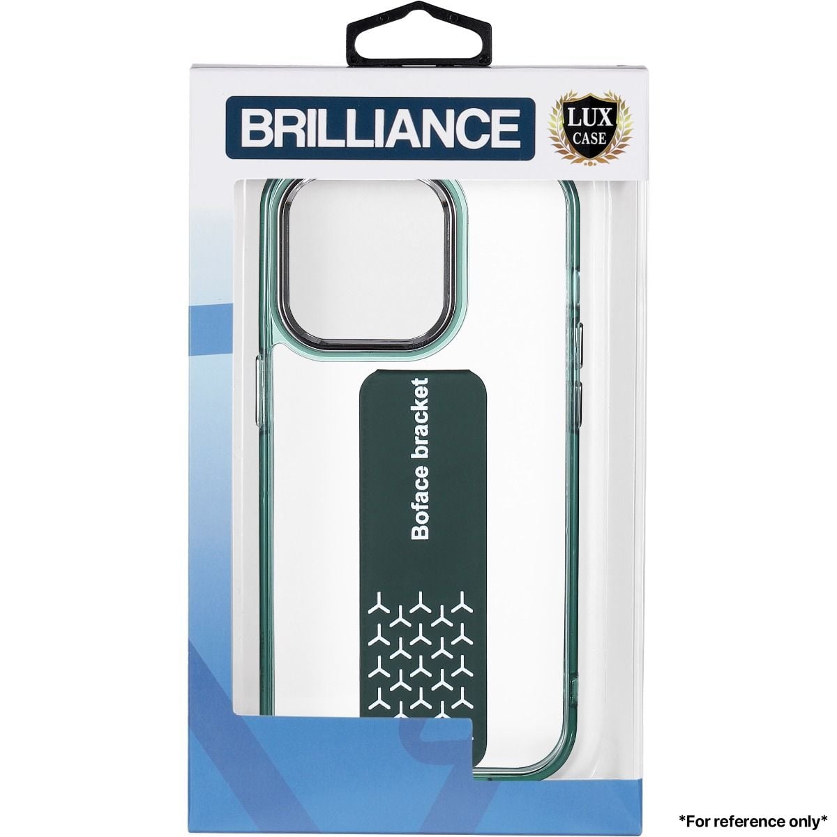 Brilliance LUX iPhone 12 Pro Max Acrylic Belt Case Green