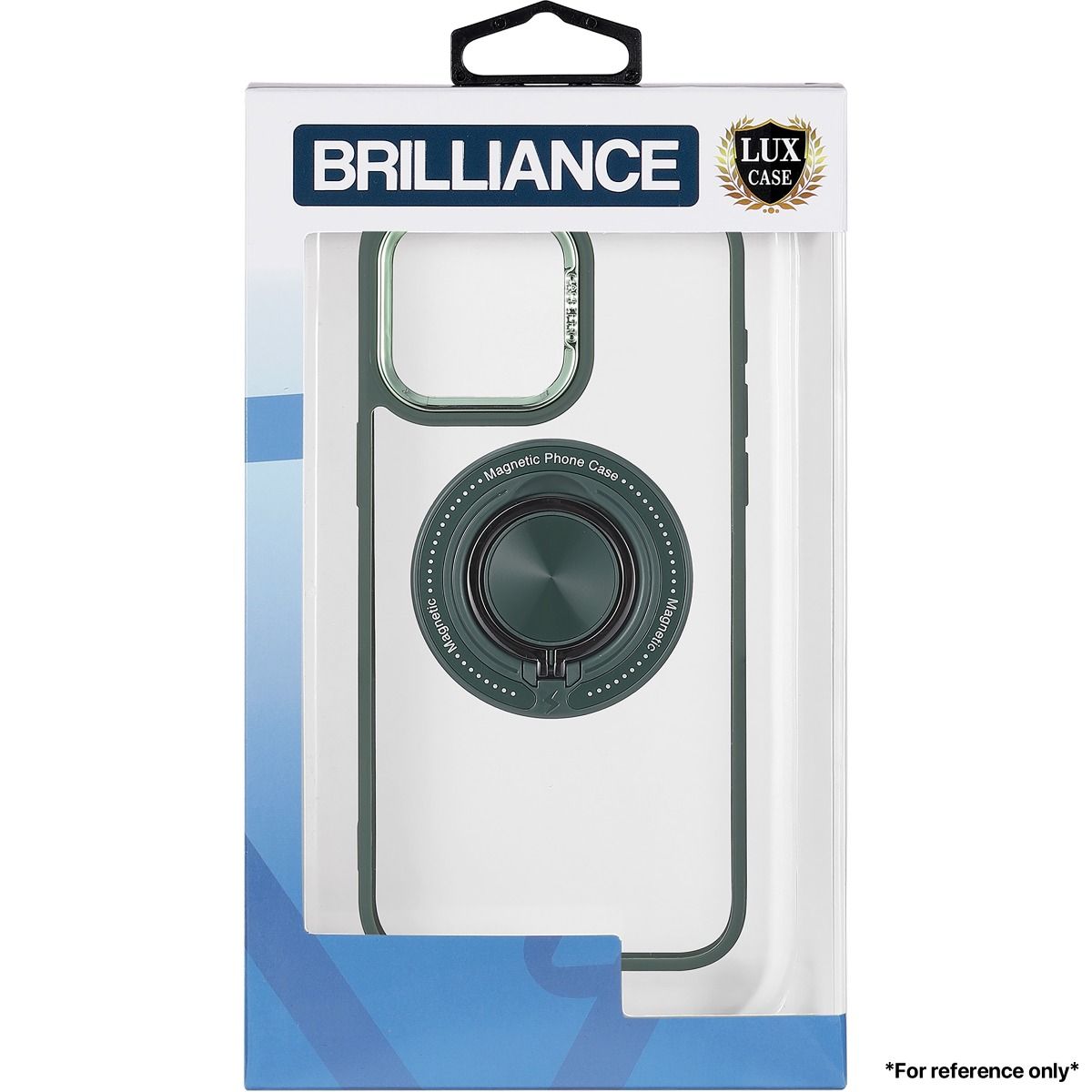 Brilliance LUX for Samsung S24 ultra Magnetic holder case Green