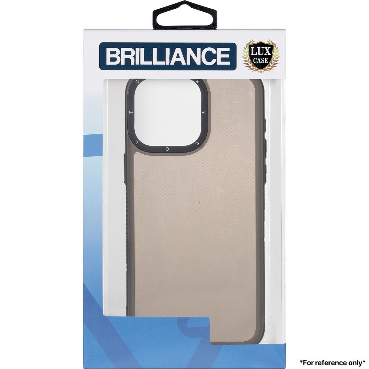 Brilliance LUX for Iphone 15 Pro Max Photo Frame Dual Color Camera case Black