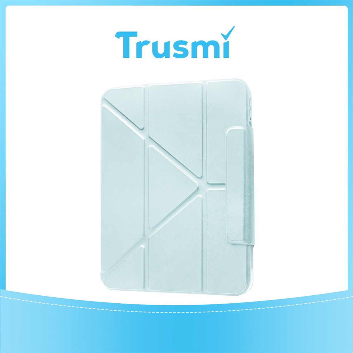 TRUSMI iPad 10 (2022) Foldable Case Sky Blue