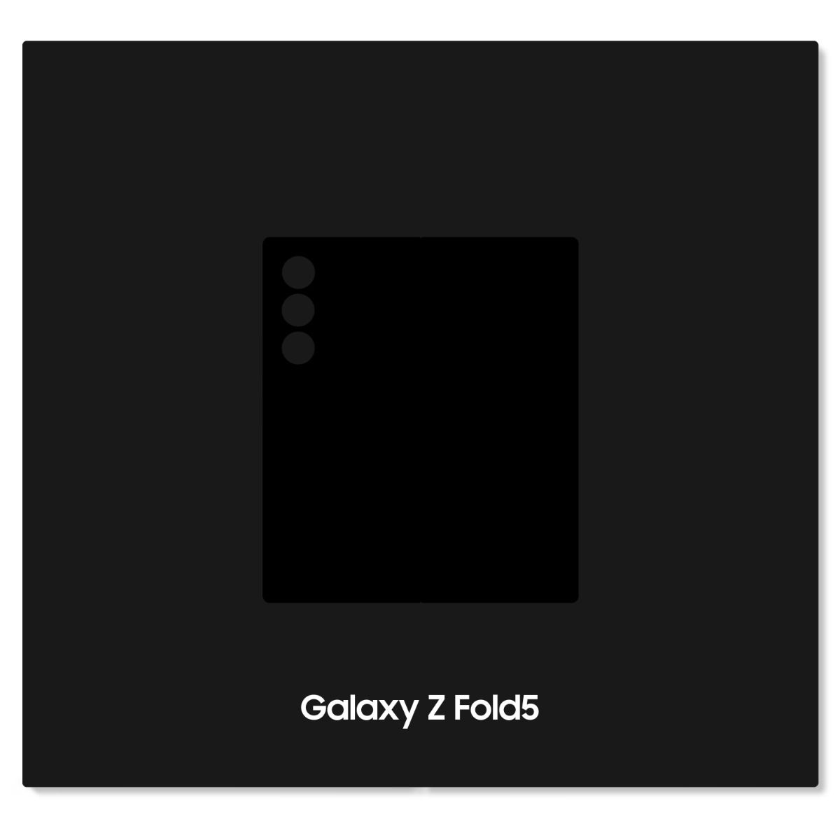 BOX FOR SAMSUNG GALAXY Z FOLD 5 PHANTOM BLACK