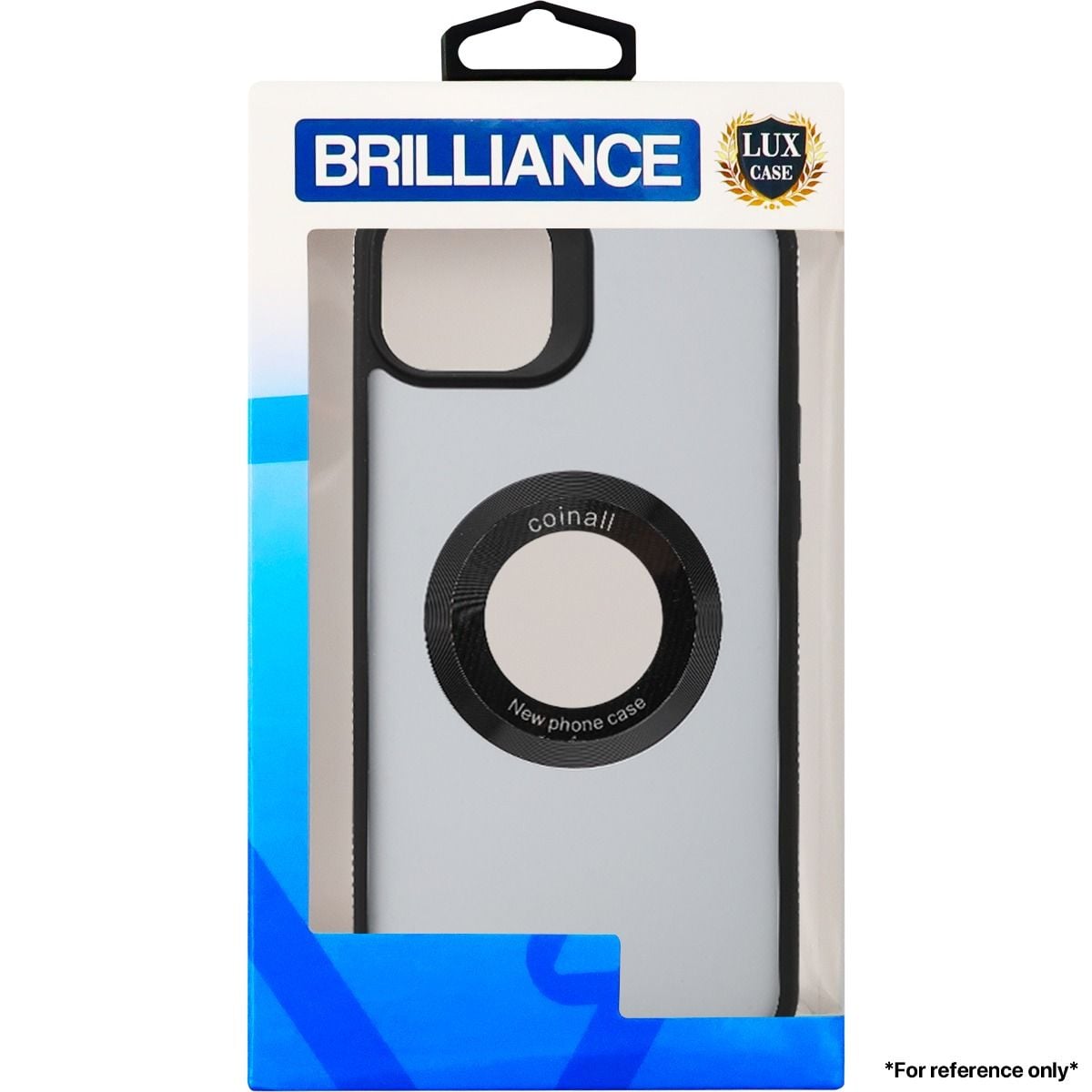 Brilliance LUX For iPhone 15 Plus G Style Skin Feel with Nice CD Design Black