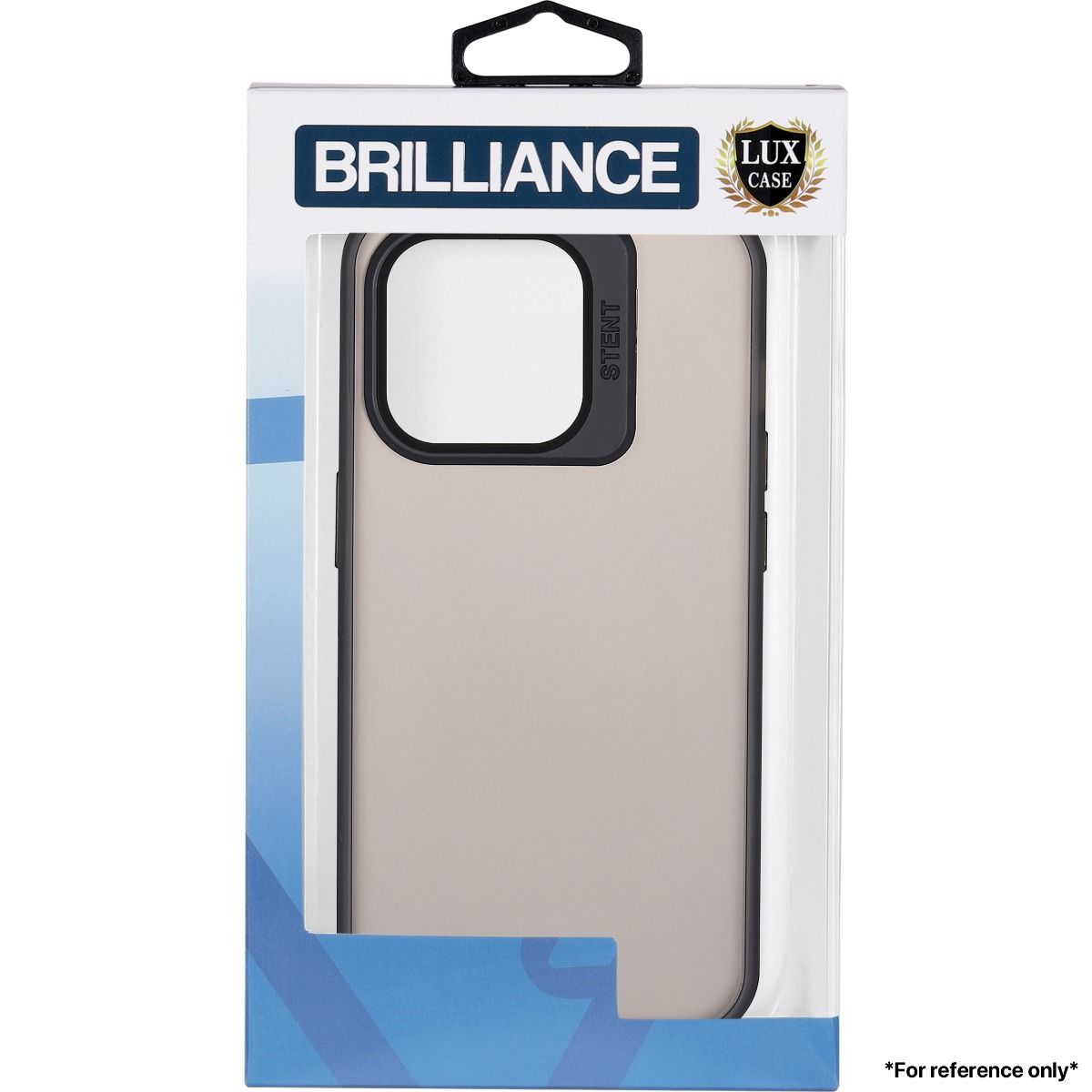 Brilliance LUX for Samsung S24 Lens holder transparent case Black