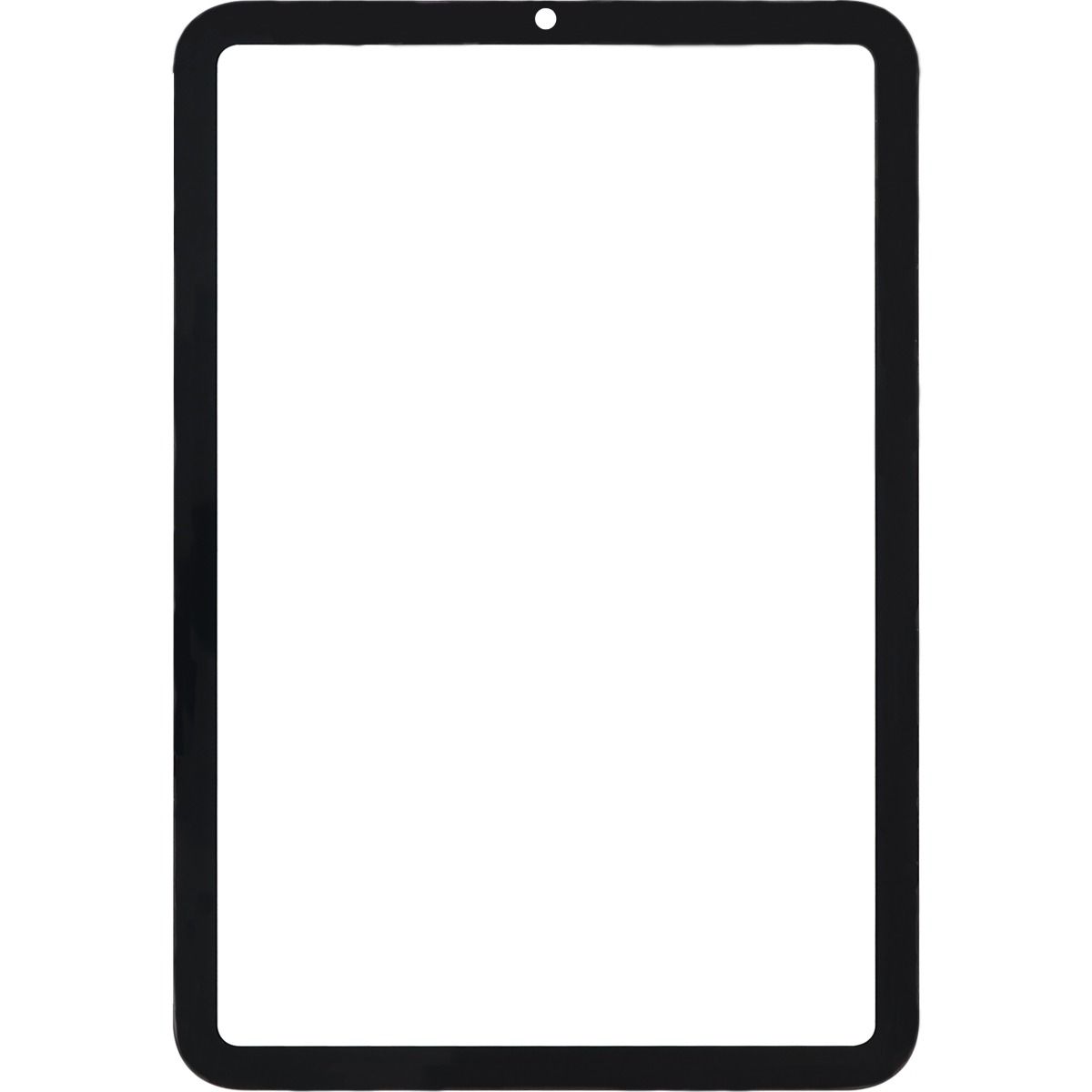 iPad Mini 6 Front Glass Black