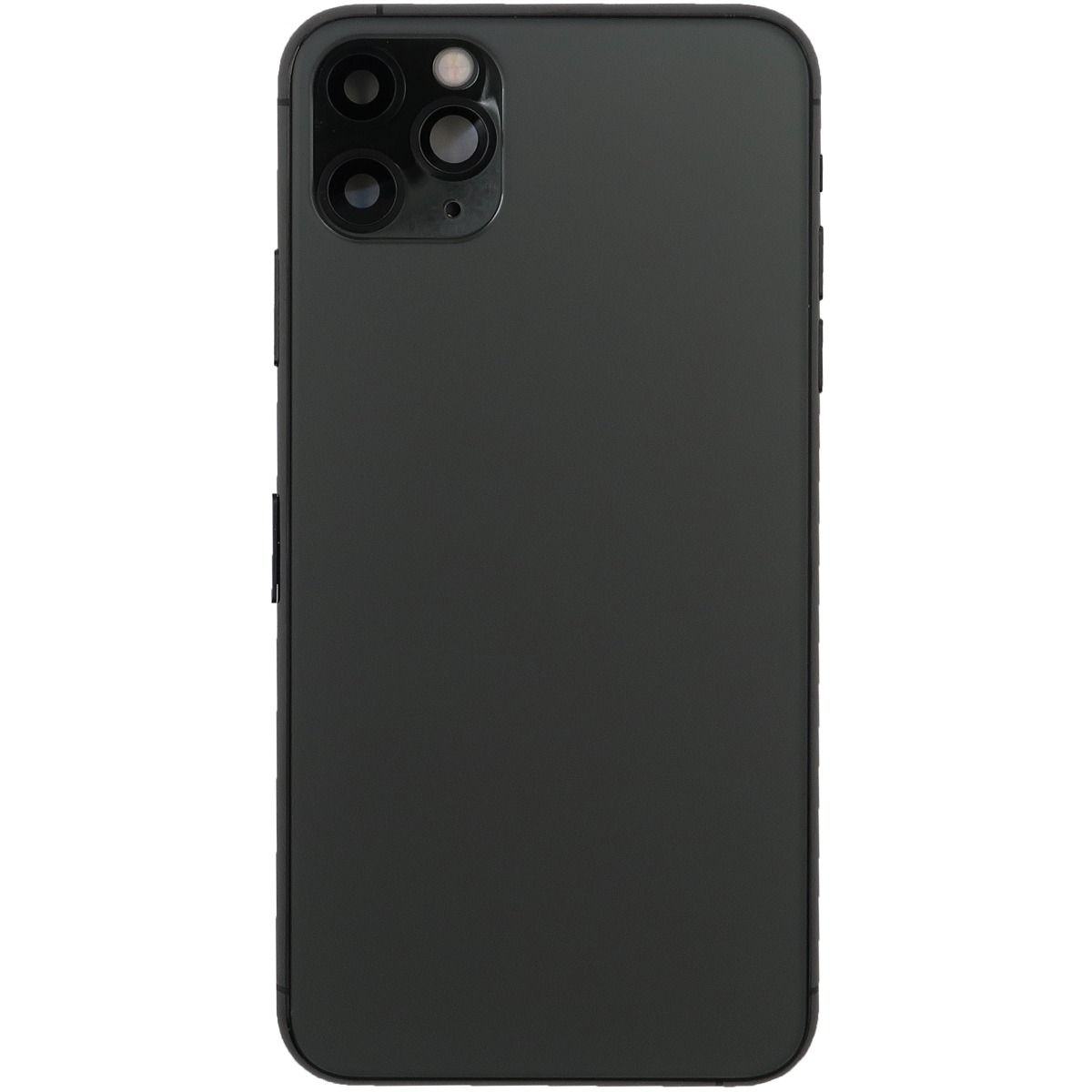iPhone 11 Pro Back Housing w/ Small Parts Black NO LOGO