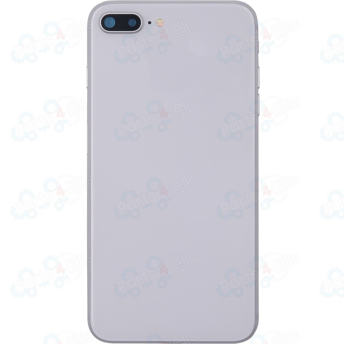 iPhone 8 Plus Back Housing w/ Small Parts White NO LOGO