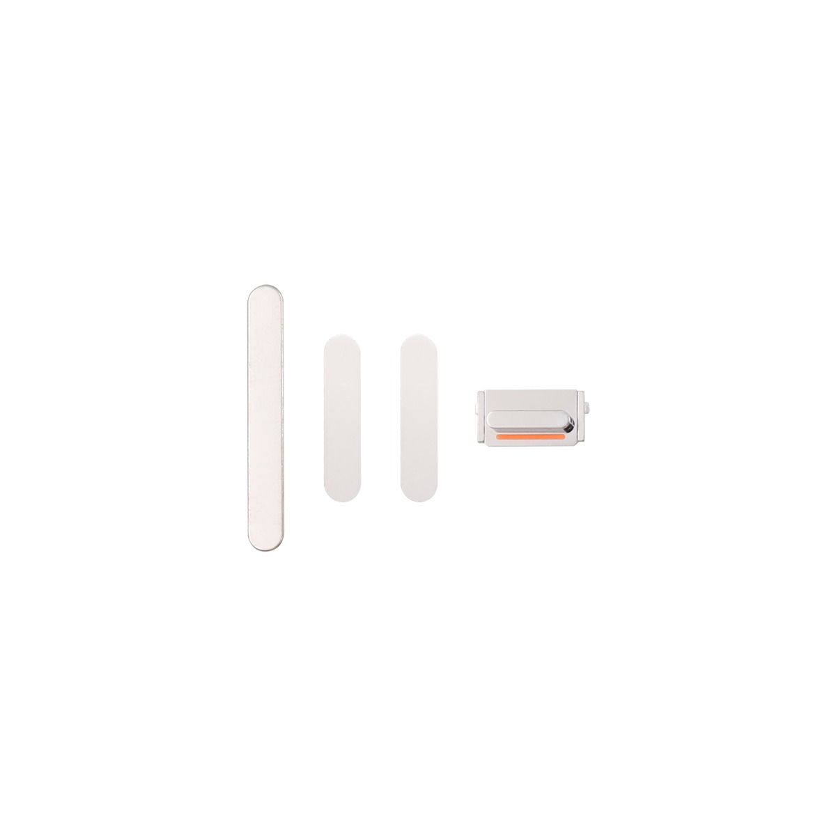 iPhone 12 Pro / 12 Pro Max Side Buttons (Power / Volume / Switch) Silver